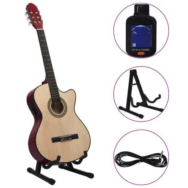 12-dijelni set gitare Western s ujednačivačem i 6 žica - Slika 3