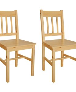 Blagovaonske stolice od borovine 2 kom