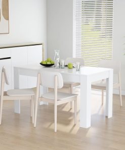 Blagovaonski stol bijeli 140 x 74
