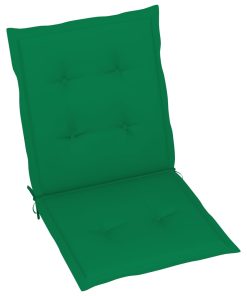 Jastuci za vrtne stolice 6 kom zeleni 100 x 50 x 4 cm