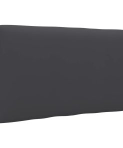 Jastuk za sofu od paleta antracit 70 x 40 x 12 cm