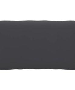 Jastuk za sofu od paleta antracit 70 x 40 x 12 cm