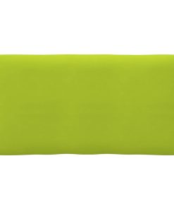 Jastuk za sofu od paleta jarko zeleni 80 x 40 x 12 cm