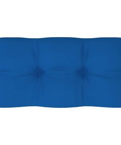 Jastuk za sofu od paleta kraljevski plavi 80 x 40 x 12 cm
