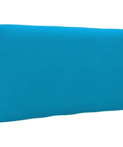 Jastuk za sofu od paleta plavi 70 x 40 x 12 cm