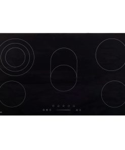 Keramička ploča za kuhanje s 5 plamenika 77 cm 8500 W