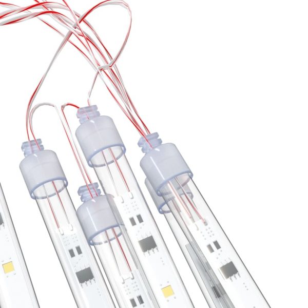 Meteorska svjetla 8 kom 30 cm topla bijela 192 LED žarulje - Image 4