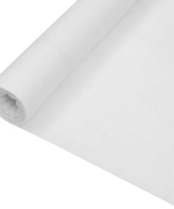 Mreža za privatnost bijela 1 x 10 m HDPE 75 g/m²