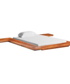 Okvir za japanski futon-krevet od bagremovog drva 100 x 200 cm