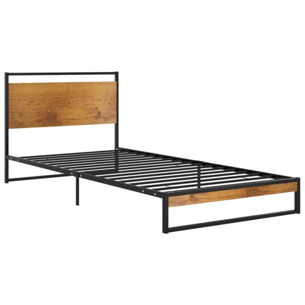Okvir za krevet metalni 100 x 200 cm