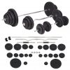 Set šipki i utega 120 kg