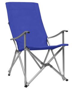 Sklopive stolice za kampiranje 2 kom plave