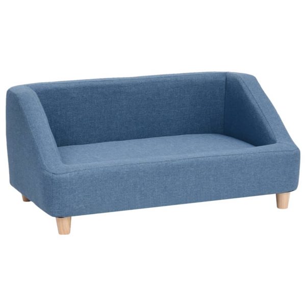 Sofa za pse plava 85 x 50 x 39 cm od platna