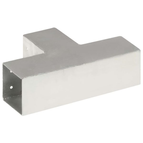 Spojnik za stupove u T-obliku od pocinčanog metala 81 x 81 mm - Slika 4