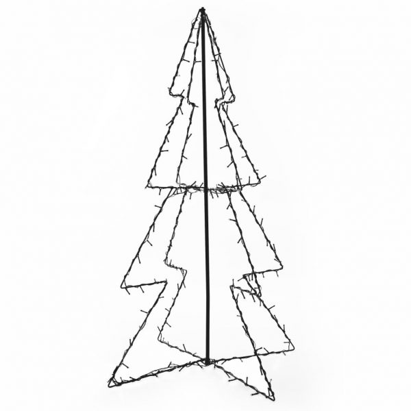 Stožasto božićno drvce unutarnje i vanjsko 160 LED 78 x 120 cm