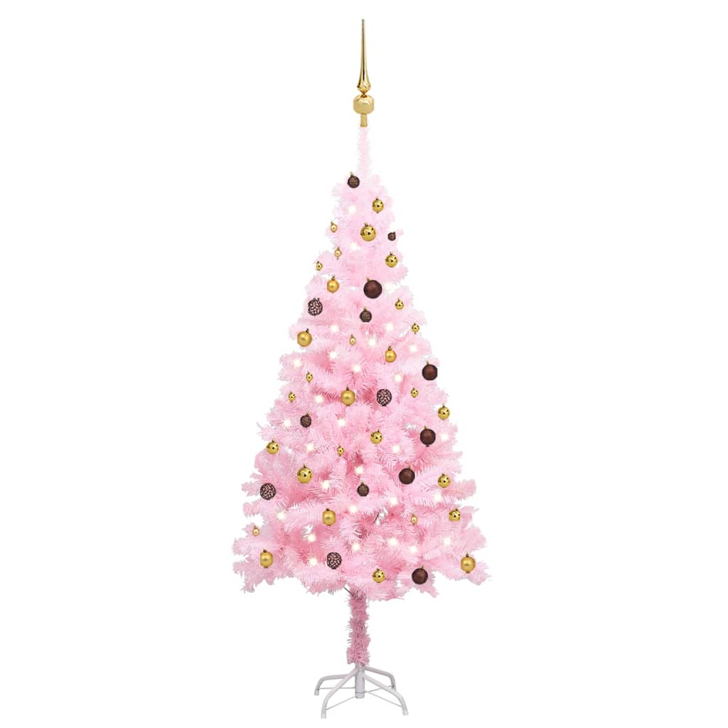 pink and gold