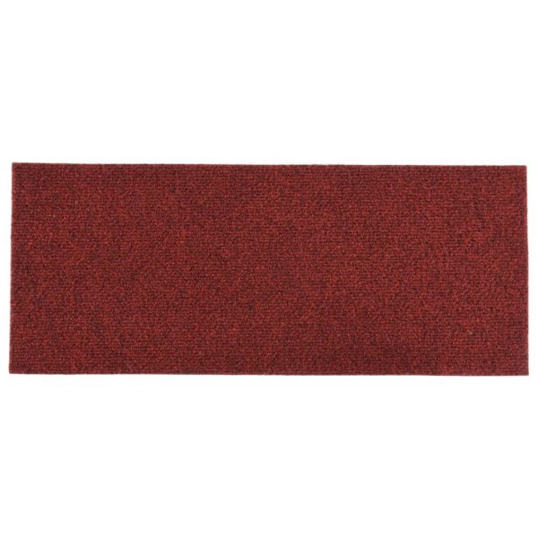 Samoljepljivi otirači za stepenice 15 kom 60 x 25 cm crveni - Slika 4