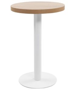 Bistro stol svjetlosmeđi 50 cm MDF