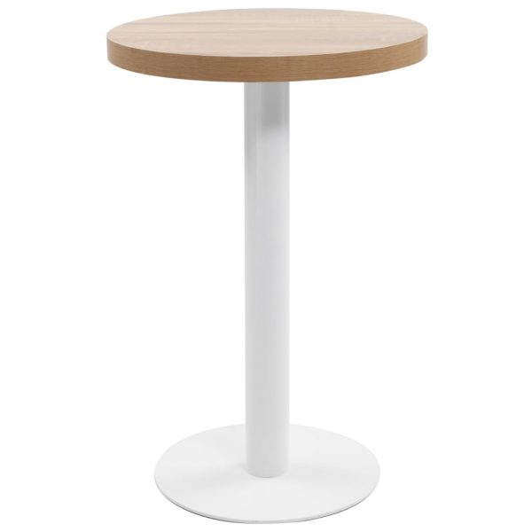 Bistro stol svjetlosmeđi 50 cm MDF