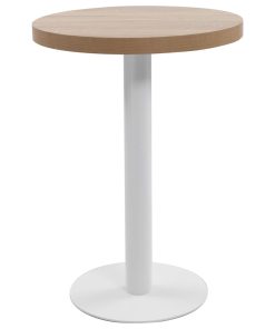 Bistro stol svjetlosmeđi 60 cm MDF