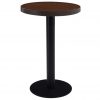 Bistro stol tamnosmeđi 50 cm MDF