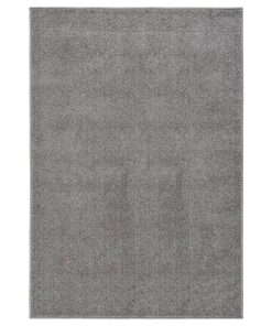 Tepih s kratkim vlaknima 200 x 290 cm sivi