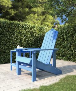 Vrtna stolica Adirondack HDPE plava boja vode