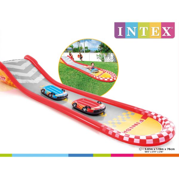 Intex Racing zabavni tobogan 561 x 119 x 76 cm - Image 4