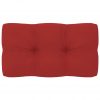 Jastuk za sofu od paleta crveni 70 x 40 x 10 cm