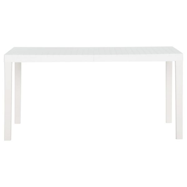 Vrtni stol 150 x 90 x 72 cm PP bijeli