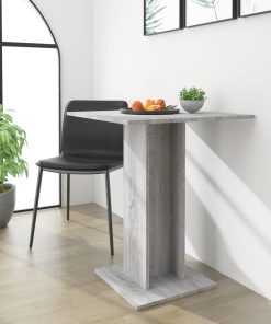 Bistro stol boja hrasta sonome 60x60x75 cm konstruirano drvo