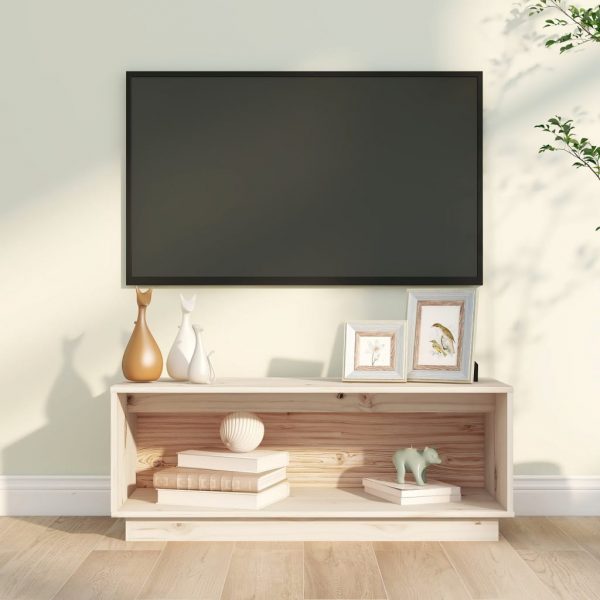 TV ormarić 90 x 35 x 35 cm od masivne borovine