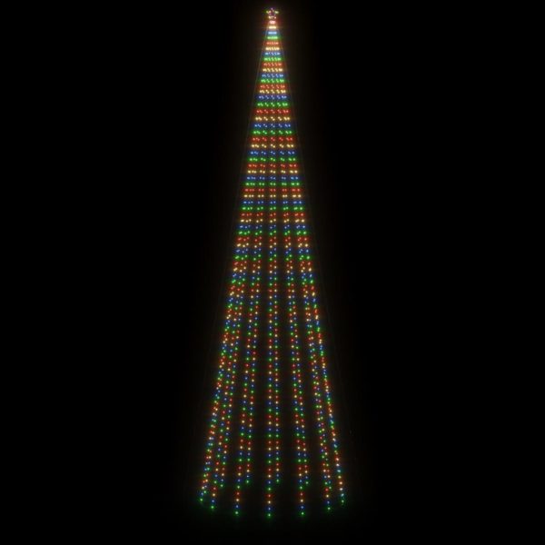 Stožasto božićno drvce šareno s 1134 LED žarulje 230 x 800 cm - Slika 3