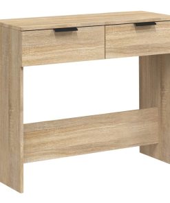 Konzolni stol boja hrasta sonome 90x36x75 cm konstruirano drvo