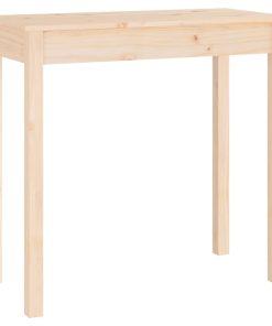 Konzolni stol 80 x 40 x 75 cm od masivne borovine