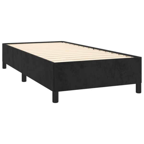 Box spring krevet s madracem crni 80 x 200 cm baršunasti - Image 4