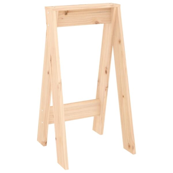 Stolci 2 kom 40 x 40 x 75 cm od masivne borovine - Slika 4