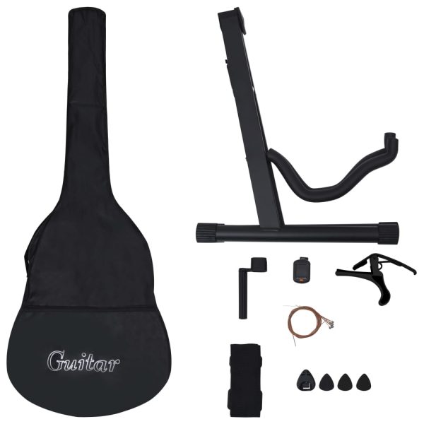 12-dijelni set akustične gitare Western sa 6 žica crni 38 " - Image 4