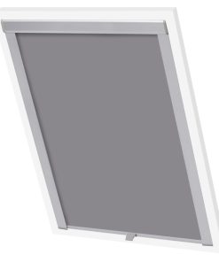 131263 Blackout Roller Blinds Grey 104