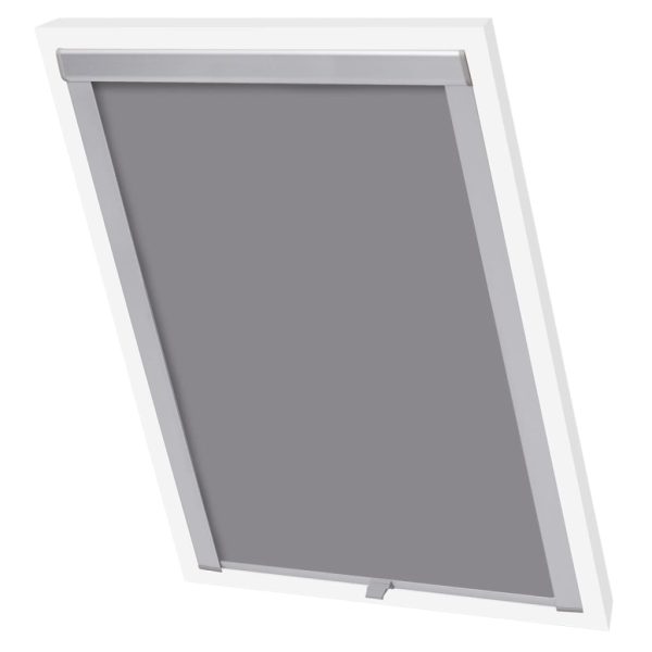 131263 Blackout Roller Blinds Grey 104