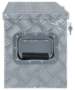 Aluminijska kutija 80 x 30 x 35 cm srebrna