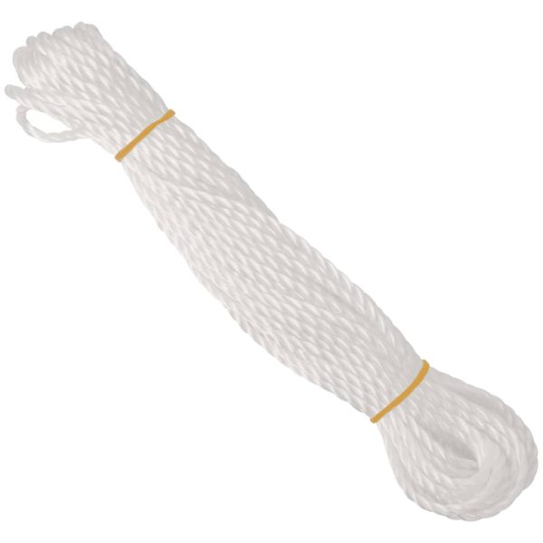 Balkonski zastor HDPE 90 x 400 cm žuto-bijeli - Slika 4