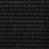 Balkonski zastor crni 120 x 600 cm HDPE
