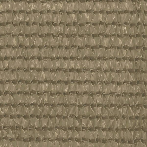 Balkonski zastor smeđe-sivi 120 x 500 cm HDPE