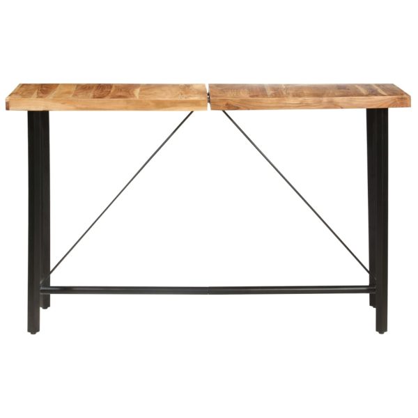 Barski stol 180 x 70 x 107 cm od masivnog bagremovog drva