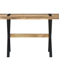 Blagovaonski stol 120 x 60 x 76 cm od grubog drva manga