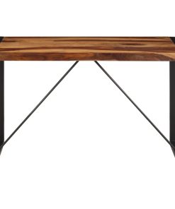 Blagovaonski stol od masivnog drva šišama 120 x 60 x 76 cm