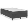 Box spring okvir za krevet od tkanine sivi 120 x 200 cm