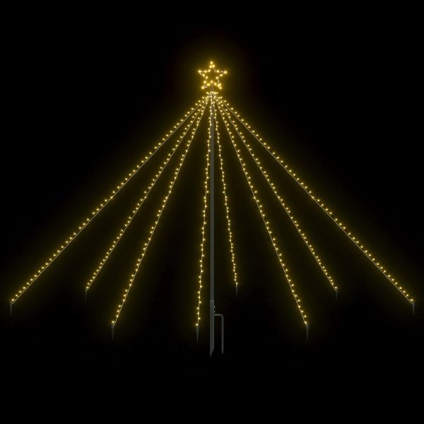 Božićno drvce s padajućim LED svjetlima 400 LED žarulja 2