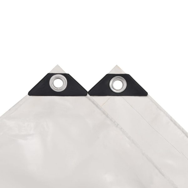 Cerada 650 g/m² 3x6 m bijela - Slika 3